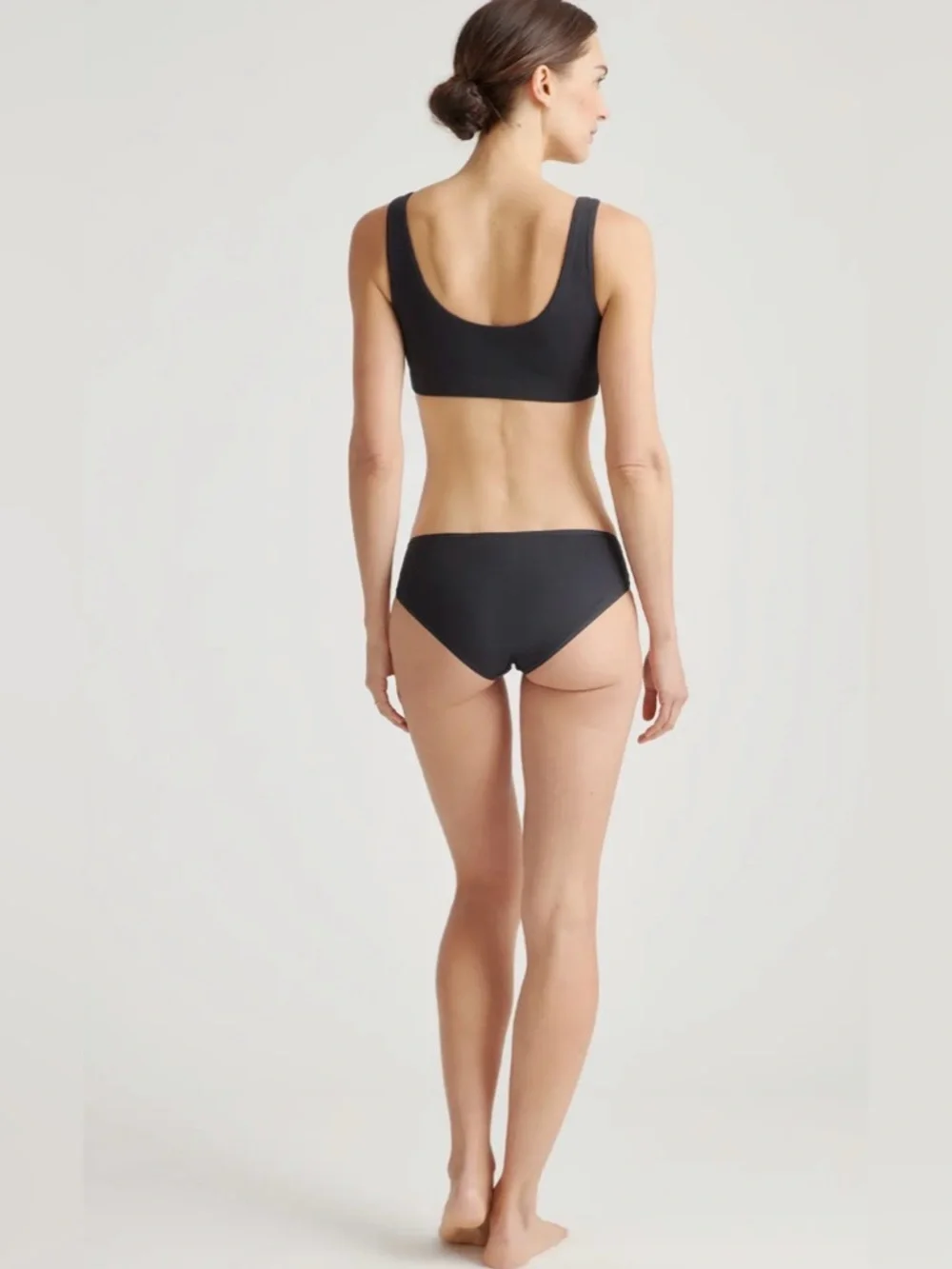 Quince Organic Cotton Hipster  In Black Size XL NEW 3 PAIRS